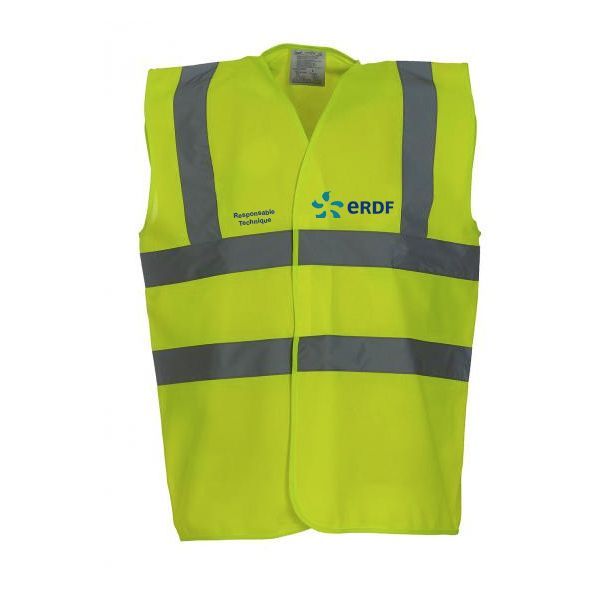 Gilet de sécurité, Objets publicitaires, Gilet réflecteur personnalisable