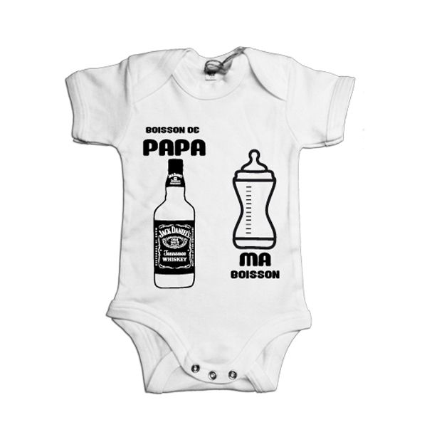 body humoristique pour papa