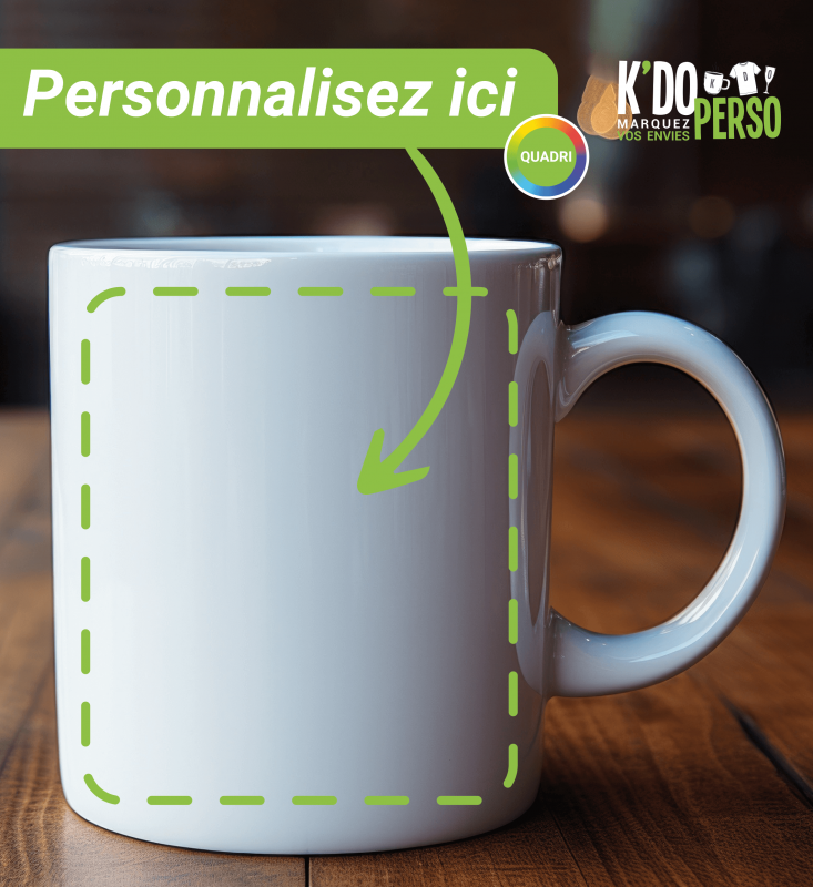 Mug et Tasse Personnalisé Texte et Photo