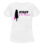 T-shirt staff de la mariée