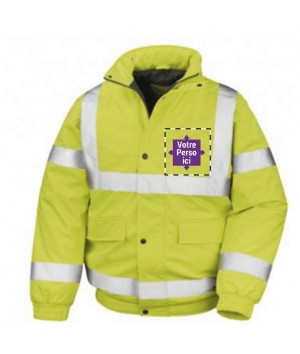 Softshell fluo homme personnalisable