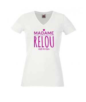 T-shirt humoristique madame relou