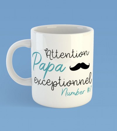 Mug, tasse papa exceptionnel