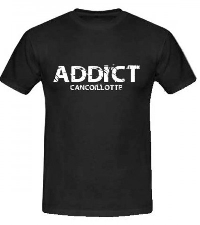 T-shirt "Addict cancoillotte" personnalisable