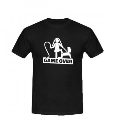 T-shirt game over bachelor
