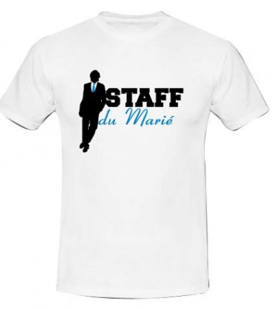 T-shirt staff du marié