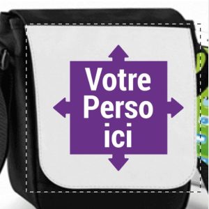Besace personnalisée petit modèle