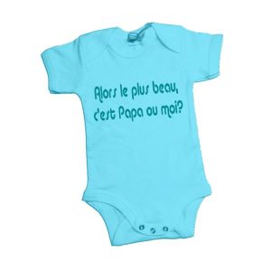 Body alors le plus beau c'est papa ou moi ?