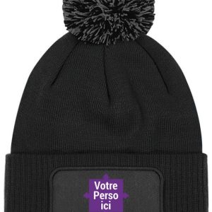 Bonnet patch brodé personnalisé