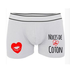 Boxer noces de coton
