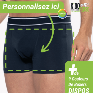 Boxer Personnalisé Humoristique pour Homme | Cadeau Original et Unique | KDOPERSO