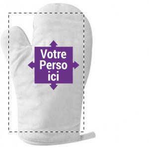 Gant de cuisine personnalisé