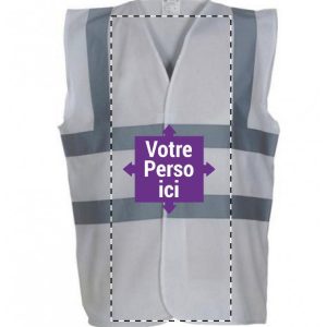 Gilet de sécurité personnalisé - Gilet fluo personnalisé