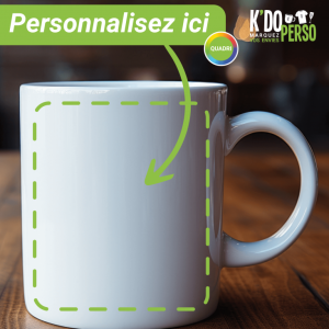 Mug personnalisable