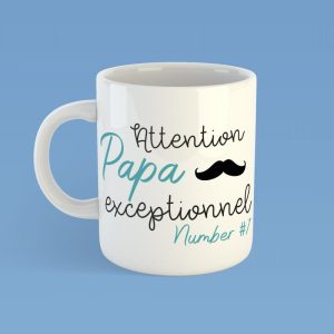 Mug, tasse papa exceptionnel