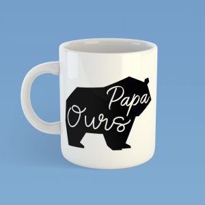 Mug, tasse papa ours