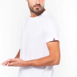 T-shirt Coton Bio Made in France à personnaliser Homme | Confort et Éthique | Kdoperso