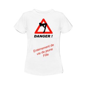 T-shirt enterrement de vie de jeune fille
