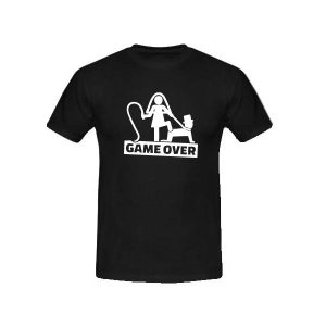 T-shirt game over bachelor