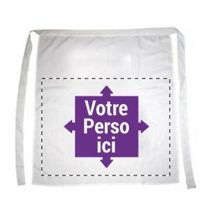 Tablier bistrot personnalisé