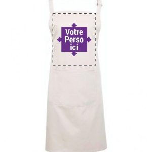 Tablier de cuisine personnalisable