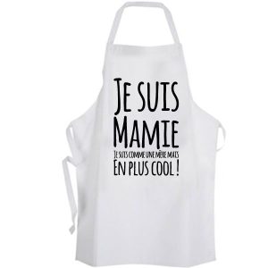 Tablier je suis mamie