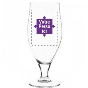 Verre à bière à graver